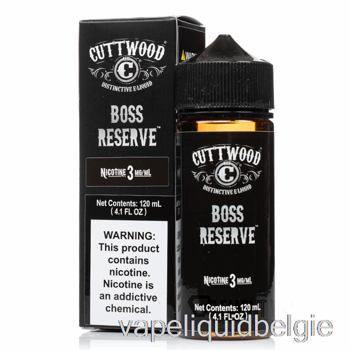 Vape Smaken Boss Reserve - Cuttwood E-vloeistof - 120ml 0mg